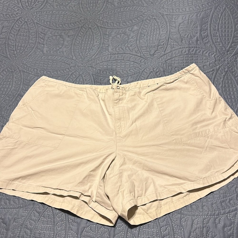 Venezia Jeans clothing Co. Sz28 100% Cotton pocket shorts khaki